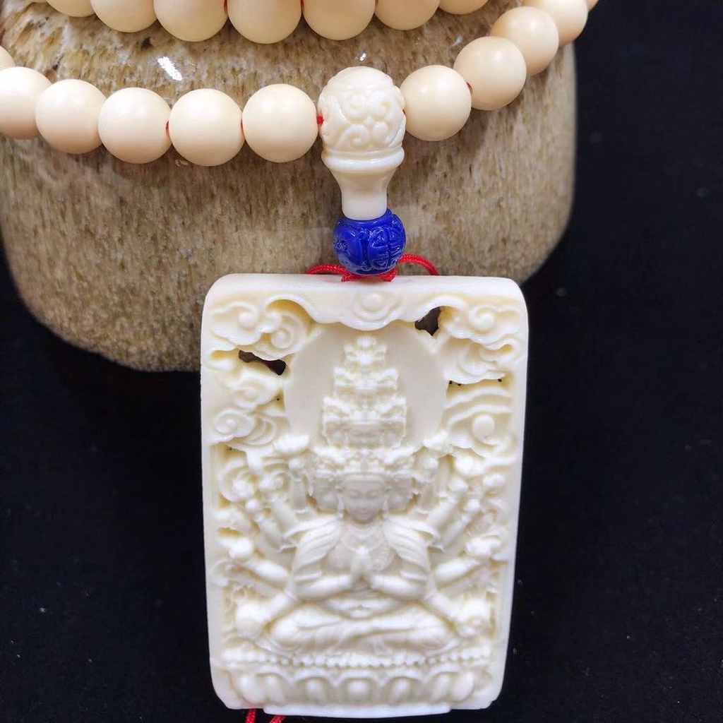 Ivory Vòng cổ Mặt Hình Phật 12 Cung Hoàng Đạo Cho Cặp Đôi