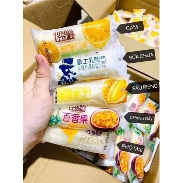 1KG Bánh sữa chua mix 5 vị  mới sản xuất