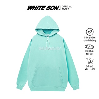 Hoodie "logo ss20" multi color pastel mint