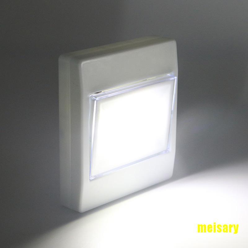 Đèn Led Cob Gắn Tường Chạy Pin Kèm Công Tắc Eqrr