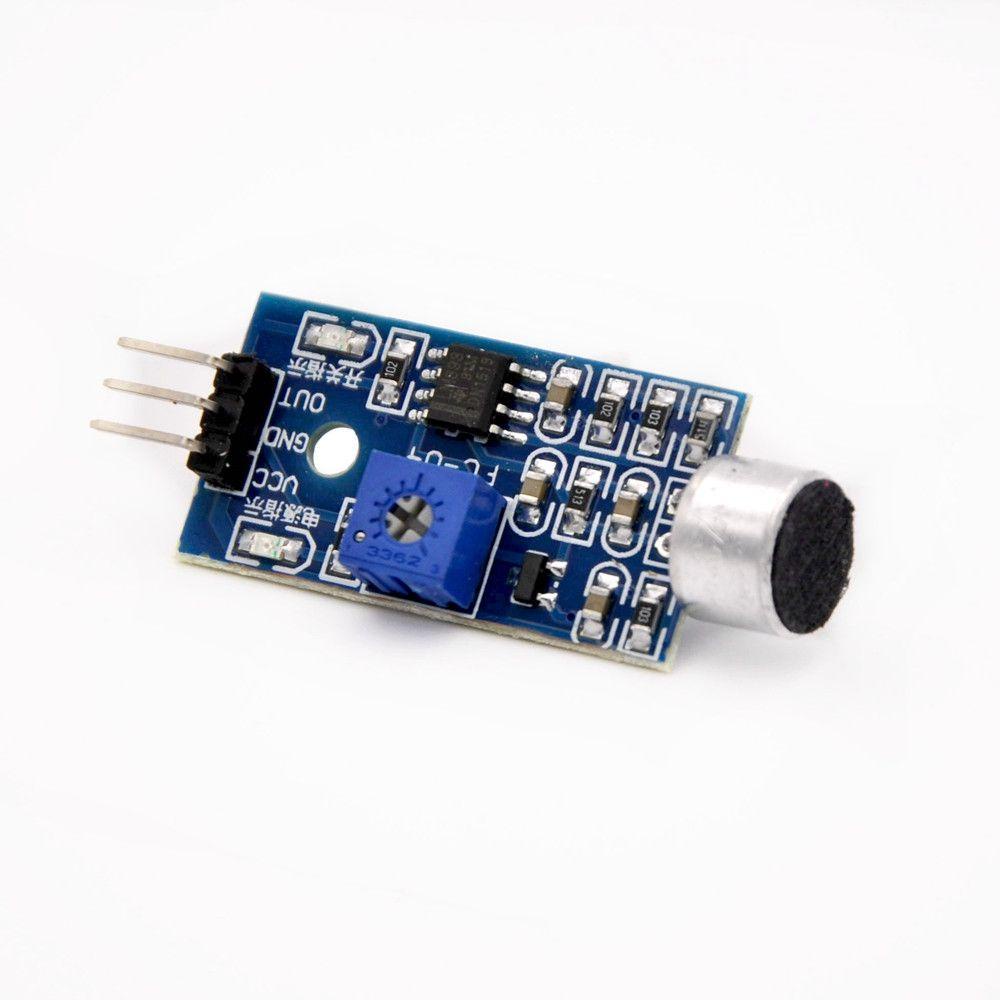 Bộ 3 Micro Cảm Biến Âm Thanh AUGUSTINA Độ Nhạy Cao 3Pin