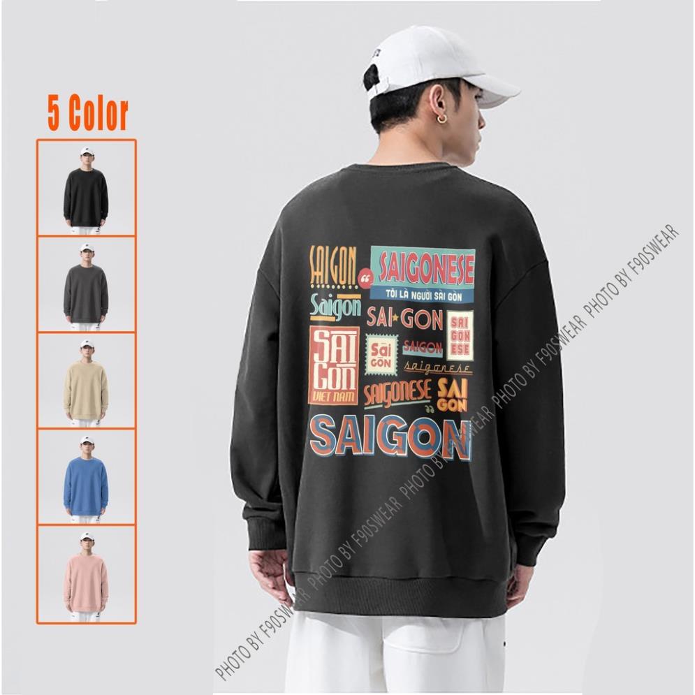 SẴN Áo sweater nỉ UNISEX nam nữ , áo nỉ sweater dài tay BASIC phong cách Ulzzang cặp đôi nam nữ form rộng oversize SWT9