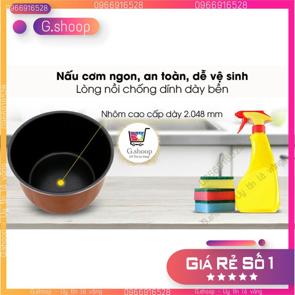 Tặng Kèm muôi xới cơm Nồi cơm Điện Quai xách Kangaroo KG22R1 2,2 lít | BigBuy360 - bigbuy360.vn