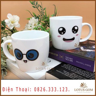 Ly Cốc Sứ Đẹp Ngộ Nghĩnh Bát Tràng