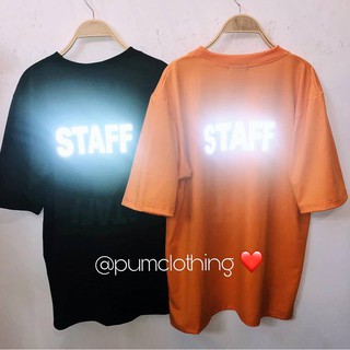 Tee STAFF in phản quang -3 màu