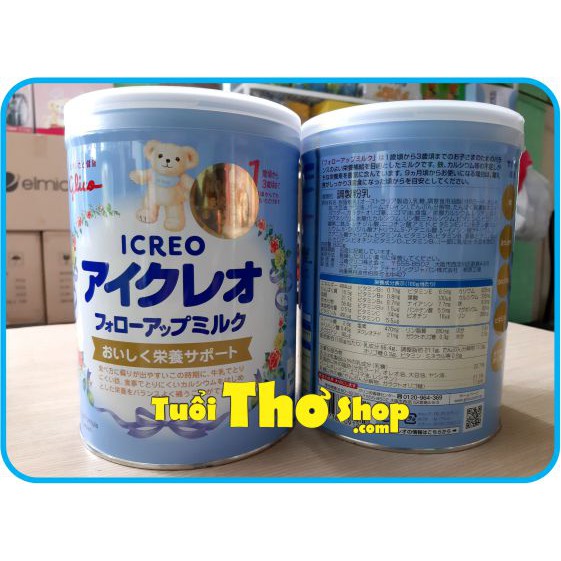 [DATE T08/22] Sữa Glico Icreo bước 1 nội địa Nhật 820G cho Bé 9 đến 36 tháng - Tuổi Thơ Shop