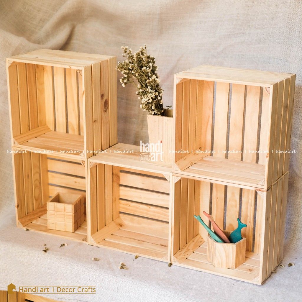 Kệ gỗ vuông pallet -Thùng gỗ pallet vuông/Wooden pallet