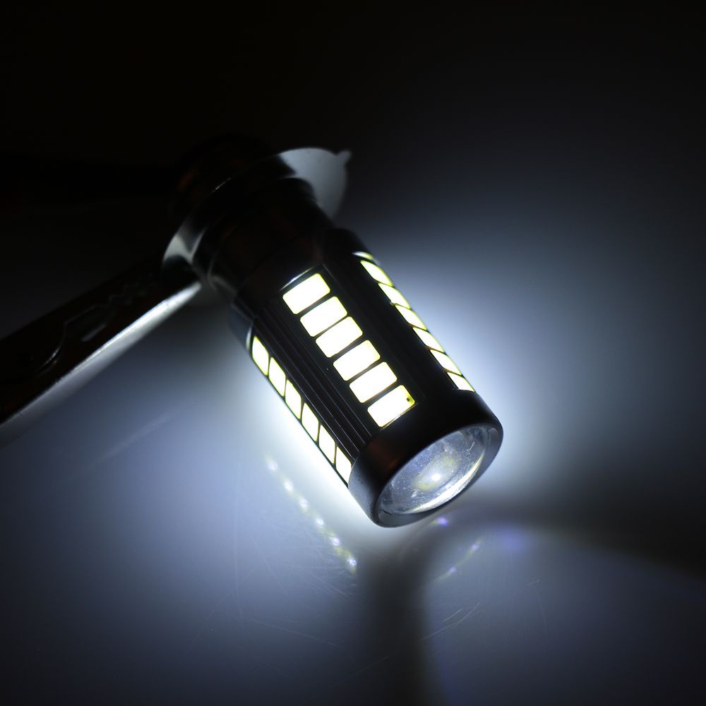 Bóng đèn pha LED H6 BA20D 33 SMD 5730 ánh sáng trắng cao cấp