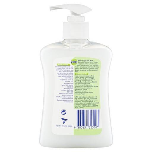 Nước Rửa Tay Diệt Khuẩn Dettol Liquid Hand Wash Moisture Pump 250ml Úc