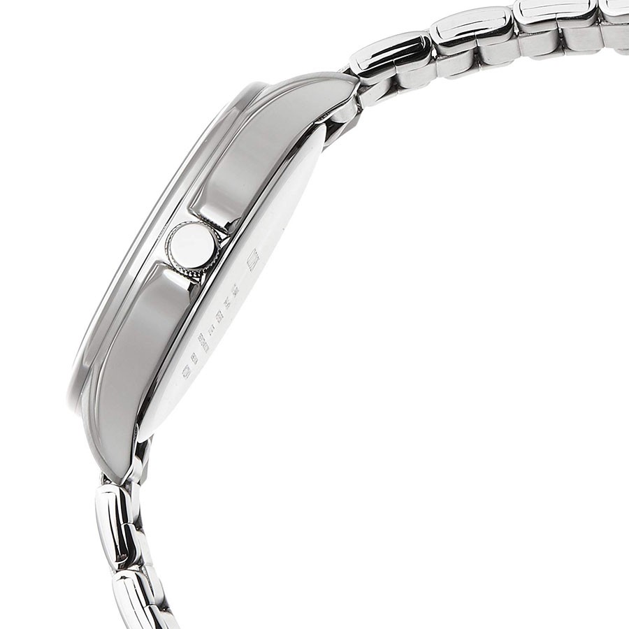 Đồng Hồ Nữ Citizen Đính Đá Swarovski Dây Thép Không Gỉ EV0050-55A - Mặt Trắng