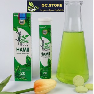 Giảm cân Slim Hami thế hệ mới Chính Hãng Sunite - Giảm Cân Cấp Tốc - Hộp 20 Viên Sủi