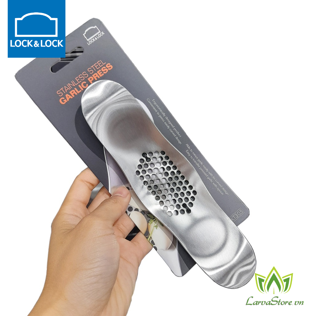 Dụng cụ ép tỏi Inox 304 Lock&amp;lock CKT305