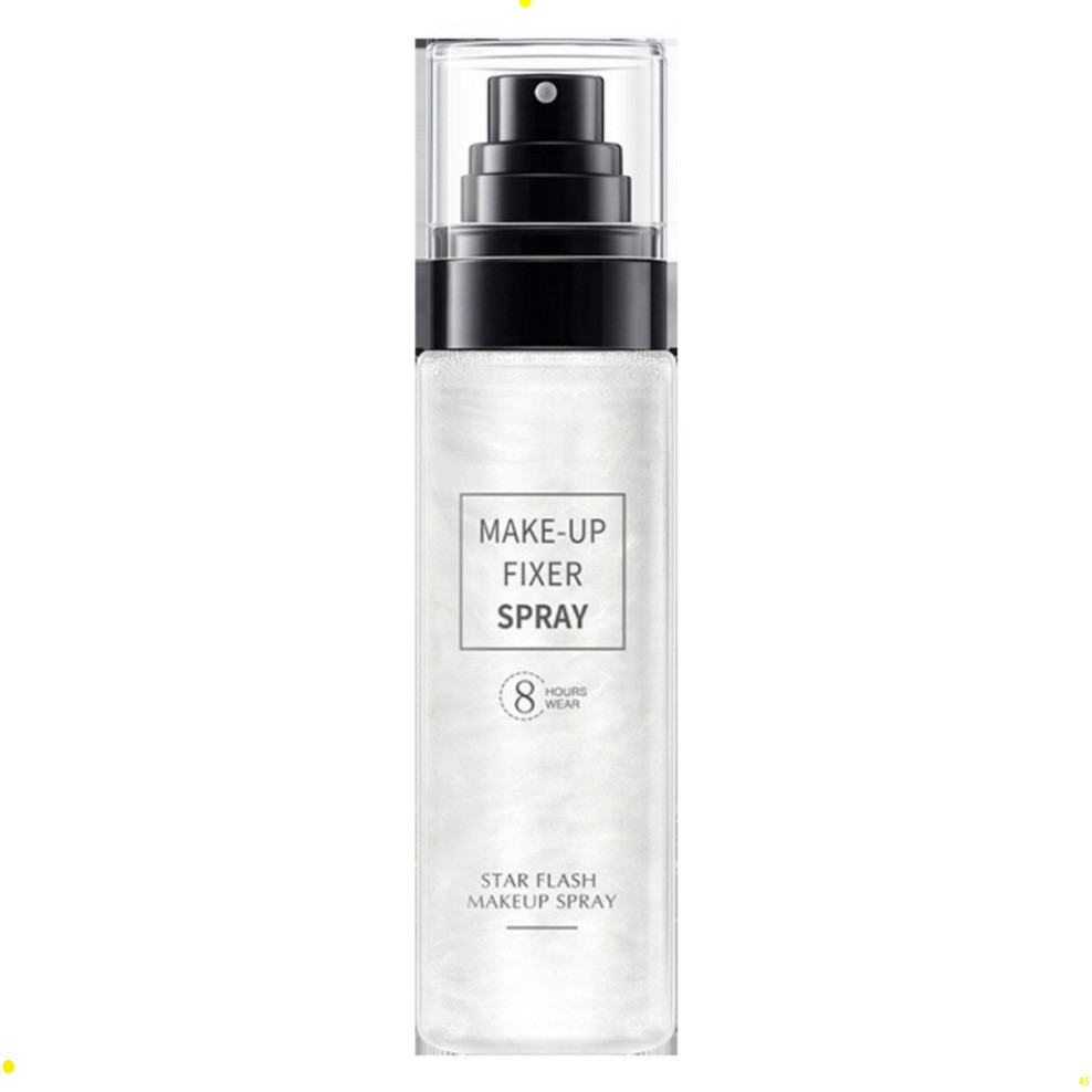 Xịt khoáng khóa nền makeup lớp trang điểm màu nhũ 100ml, chai xịt khoáng dưỡng ẩm, cấp ẩm cho da khj