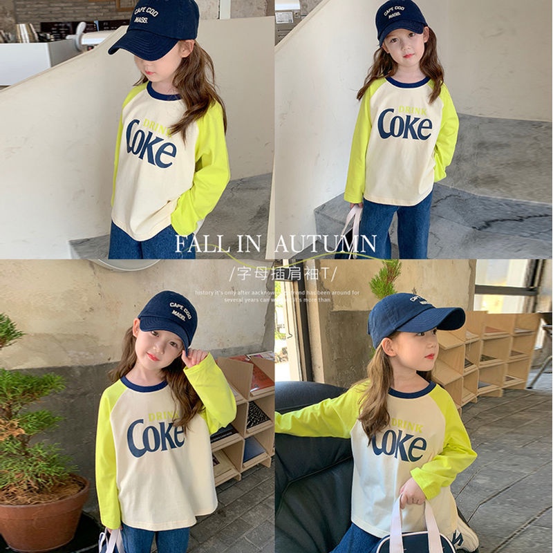 Áo Thun Cotton Tay Dài Thoải Mái Dễ Phối Đồ Thời Trang Mùa Thu Cho Bạn Gái