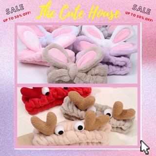 Băng Đô Bờm Cài Tóc Rửa Mặt Makeup Nhiều Mẫu Cute