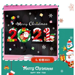 Decal Chúc mừng giáng sinh 2021