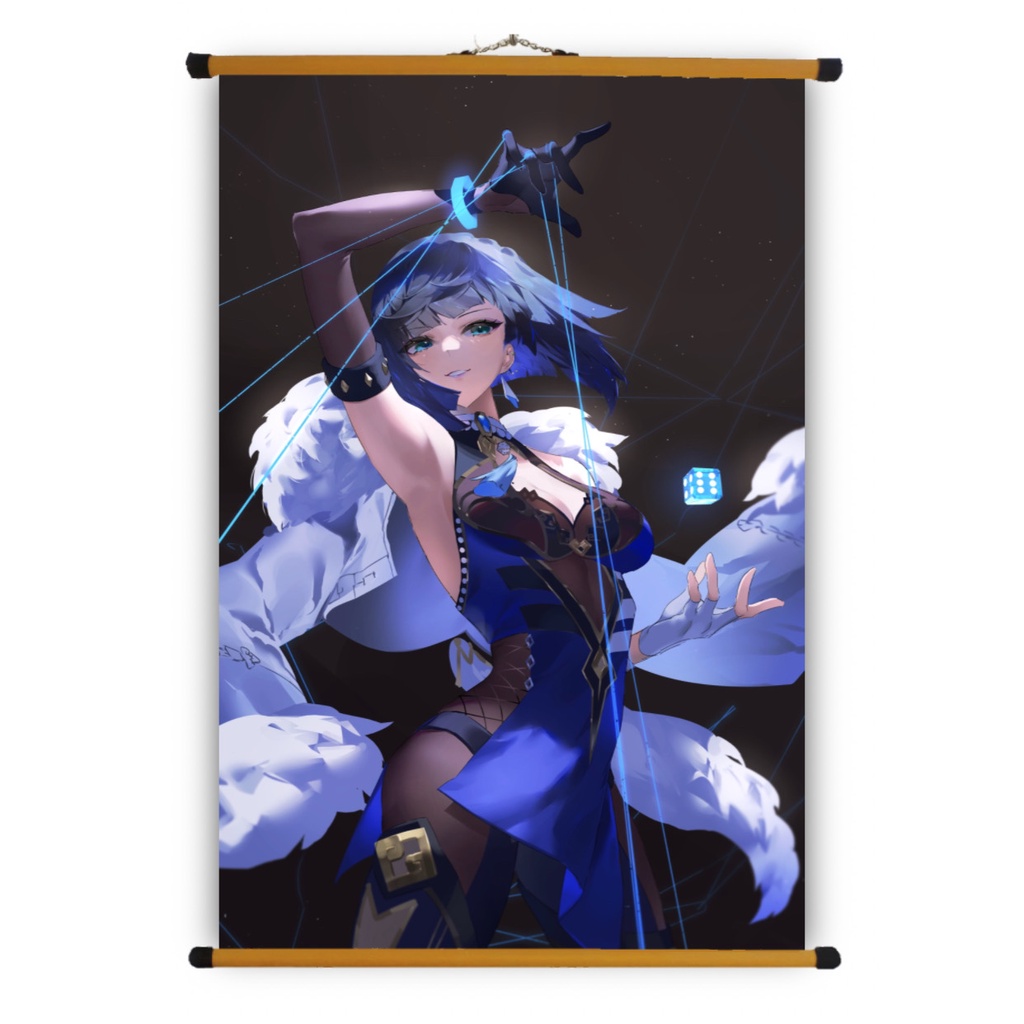 Poster Vải Yelan Genshin Impact