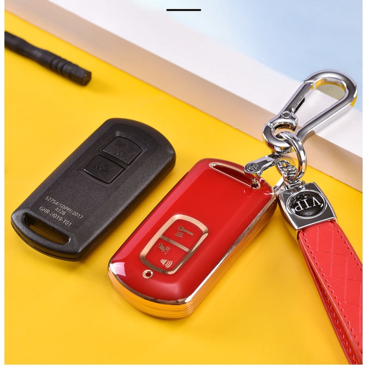 Vỏ TPU Bảo Vệ Chìa Khóa Cho Xe Mô Tô VARIO PCX125 / AB / LEAD / VARIO 150 / VISION 2019