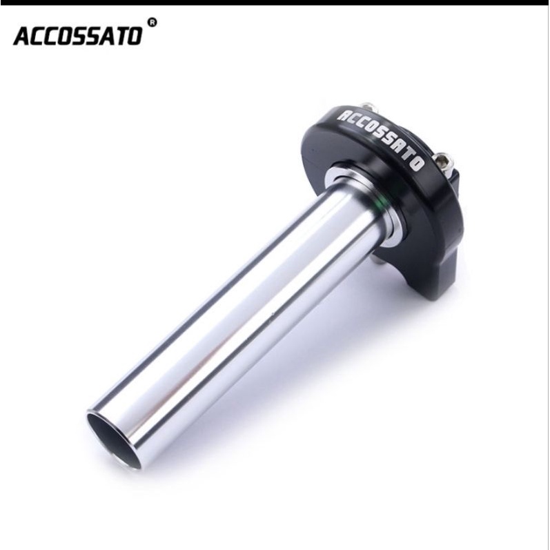 Cùm ga tăng tốc Accosato CNC chính hãng cho Sirius,Wave,Raider, Ex150, Ex155, Winner, Vario, Click,Mio...