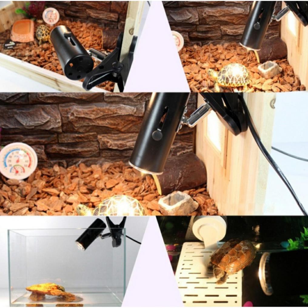 Kẹp đèn chuyên dụng cho rùa bò sát- Kẹp đèn giữ ấm cho rùa