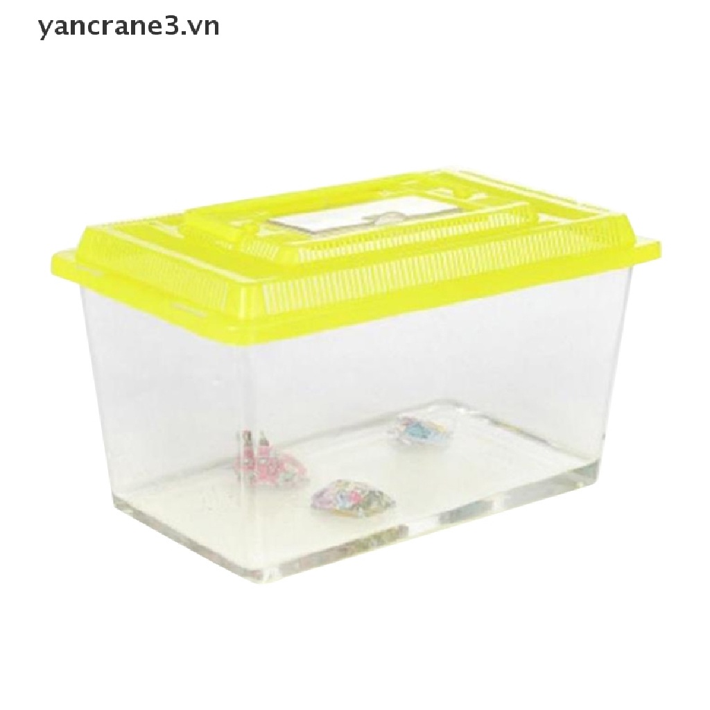 Bể Cá Bằng Nhựa Trong Suốt Di Động Tiện Dụng