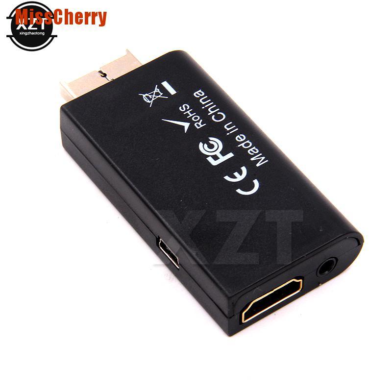 Bộ Chuyển Đổi Ps2 Sang Hdmi Video Với Đầu Ra Âm Thanh 3.5mm