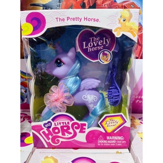 Mô hình Pony cao 8cm( giao màu ngẫu nhiên)