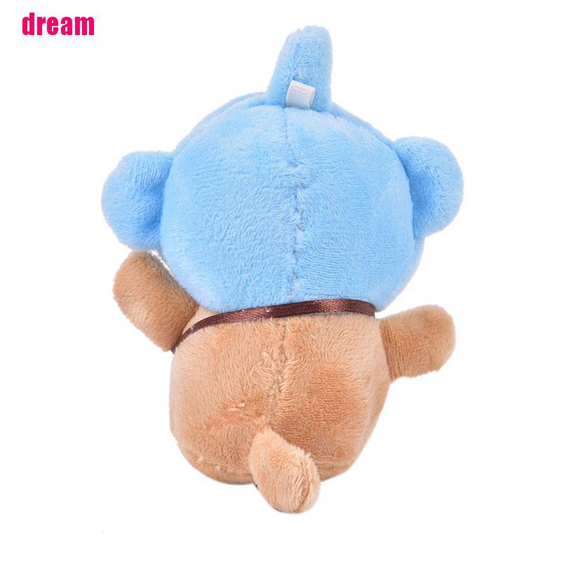 Móc Khóa Hình Chú Chó Shiba Bằng Cotton Dễ Thương