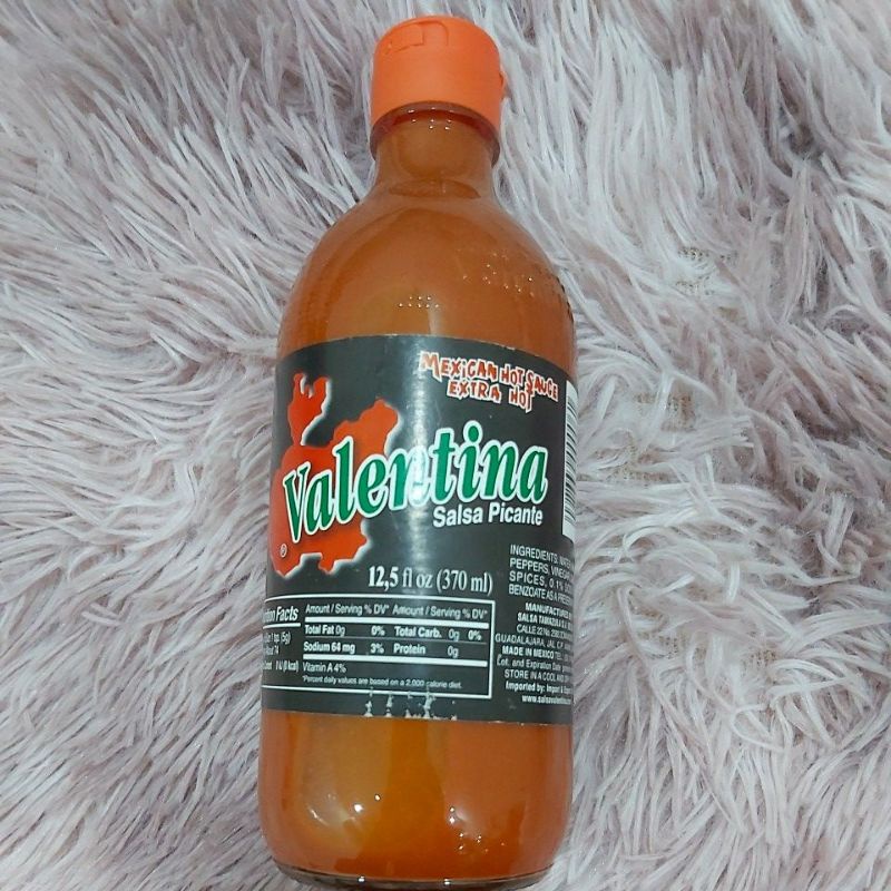Sốt Cay Nồng Valentina Salsa Picante Mexican Hot Sauce Extra Hot 370ml