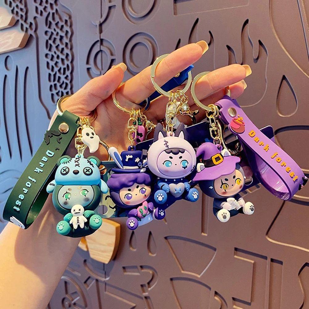 Móc Khóa Hình Búp Bê Hoạt Hình Dễ Thương