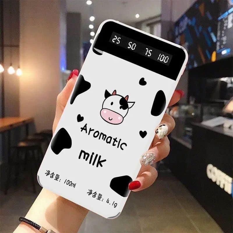Sạc dự phòng cute Bò sữa 10000 mAh