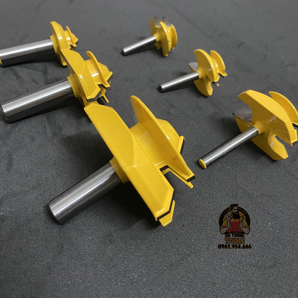 Mũi Soi Ghép Góc Vuông, Ghép Hộp,Ván,Gỗ Cao Cấp - Đầy Đủ 6 Kích Cỡ