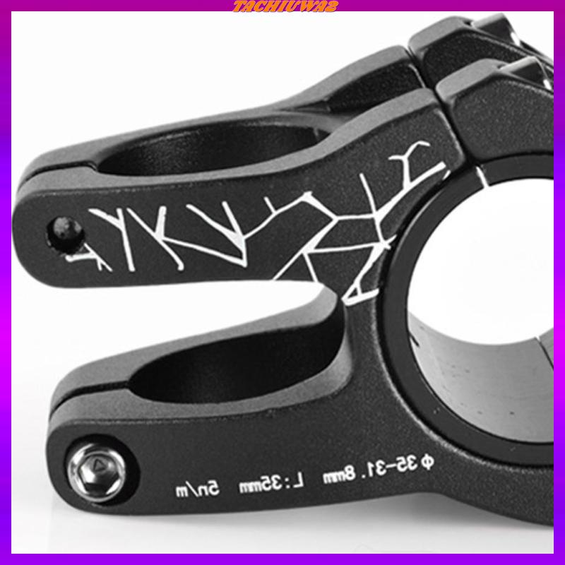 [Tachiuwa2] Pô Xe Đạp Địa Hình MTB Ngắn Màu Đen Kích Thước 31.8 / 35mm