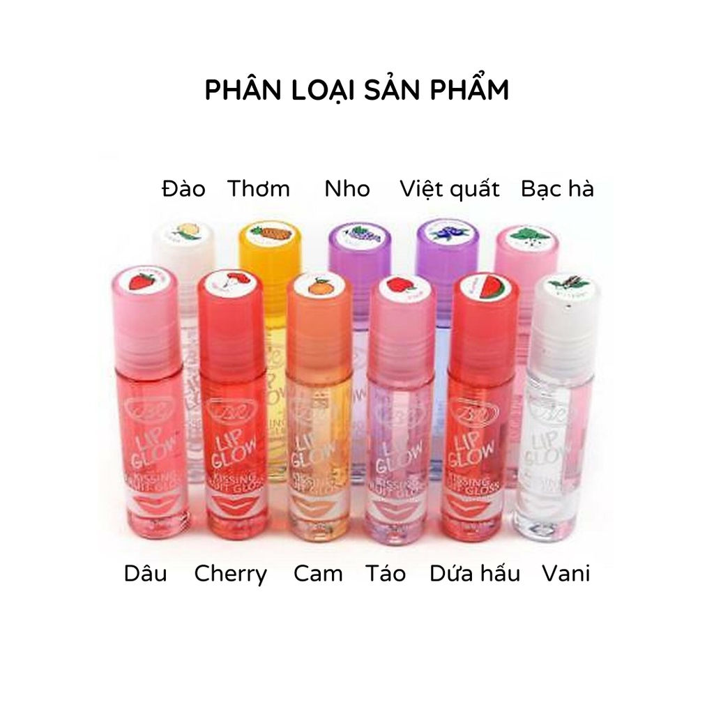 Son bóng dưỡng môi thanh lăn BR Lip Glow phong cách retro 7g