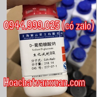 Hóa chất natri gluconat sodium gluconate cas 527-07-1 c6h11nao7 lọ 100g