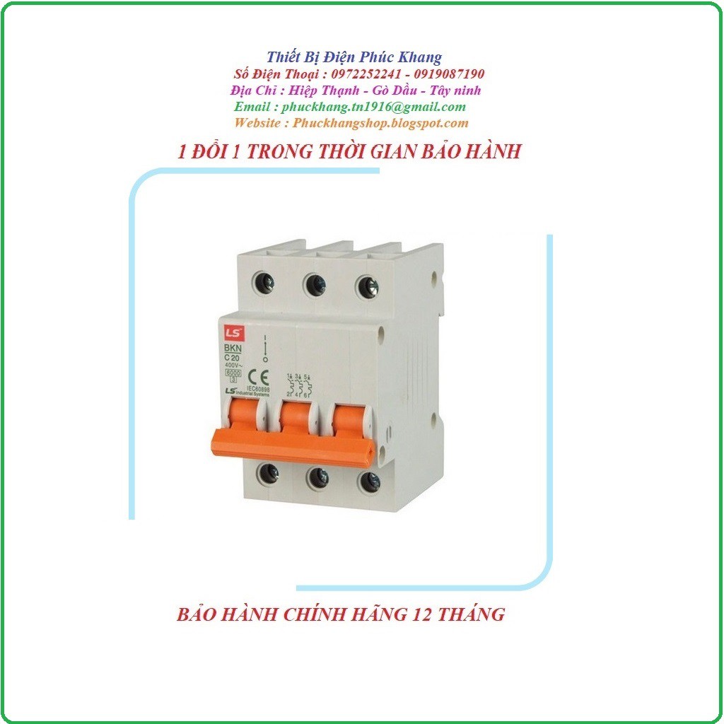 Freeship - CB TÉP 3P 32A LS BKN 3P 32A