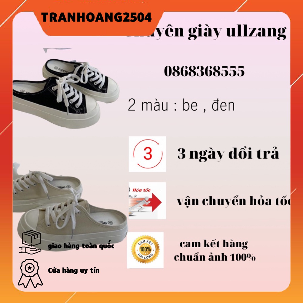 Giày SỤC thể thao nữ chất vải HỞ GÓT dáng KÈM ẢNH THẬT CUỐI( rộng lùi 1 size) | BigBuy360 - bigbuy360.vn