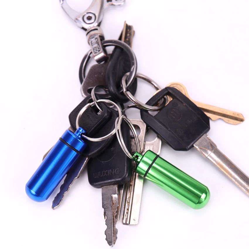 Lọ đựng thuốc mini bằng hợp kim nhôm chống thấm nước