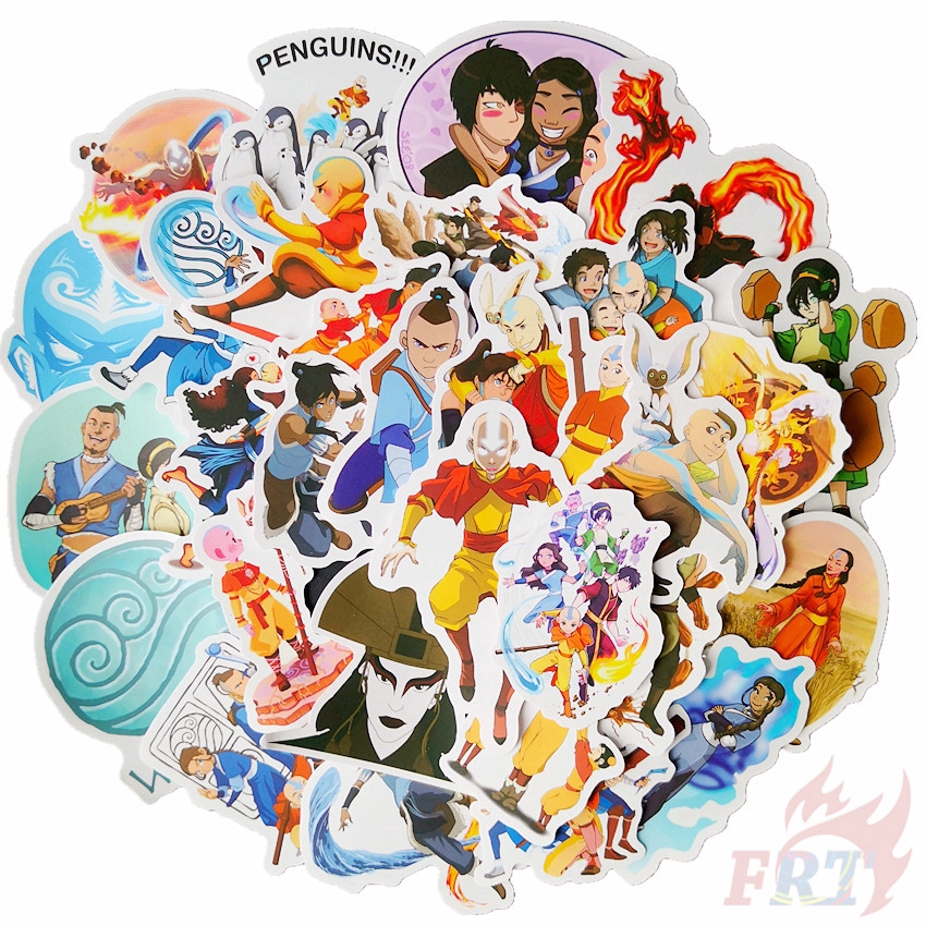 ❉ Avatar：The Last Airbender - Series 02 Cartoon TV Shows Stickers ❉ 50Pcs/Set DIY Mixed Fashion Doodle Decals Stickers