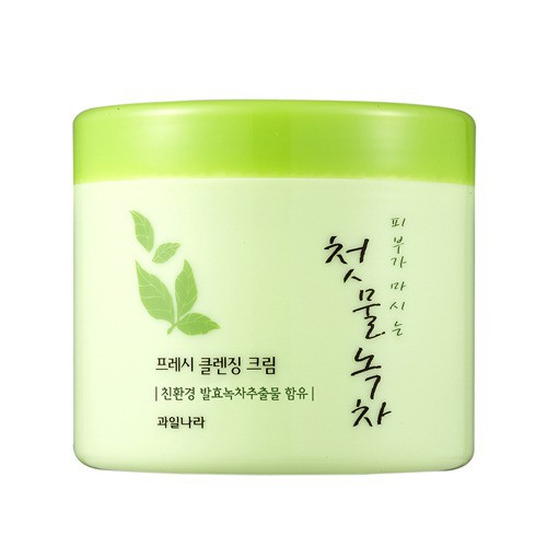 Kem massage trà xanh thảo dược Welcos Green Tea Control Hàn Quốc 300g