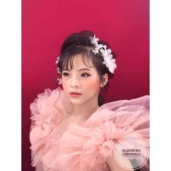 cài hoa voan xinh
