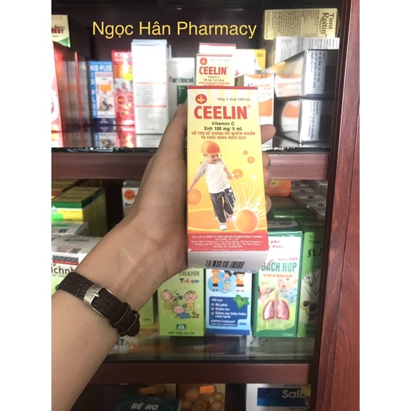 CEELIN VITAMIN C TĂNG SỨC ĐỀ KHÁNG CHO TRẺ