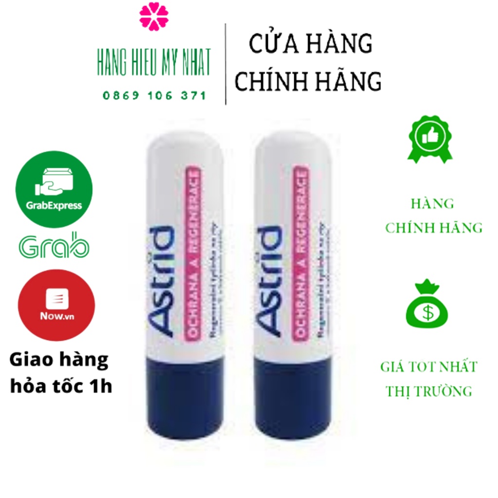 Chính Hãng] SON DƯỠNG MÔI MỠ HƯƠU ASTRID loại To- Son Dưỡng Môi Siêu Xinh, Siêu Xịn