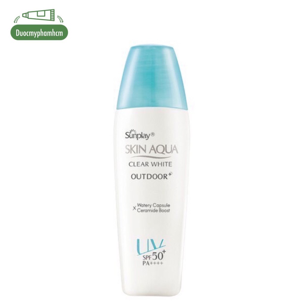 Gel Chống Nắng Dưỡng Da Khi Vận Động Mạnh Sunplay Skin Aqua Clear White Outdoor+ SPF50+/PA++++ 30g