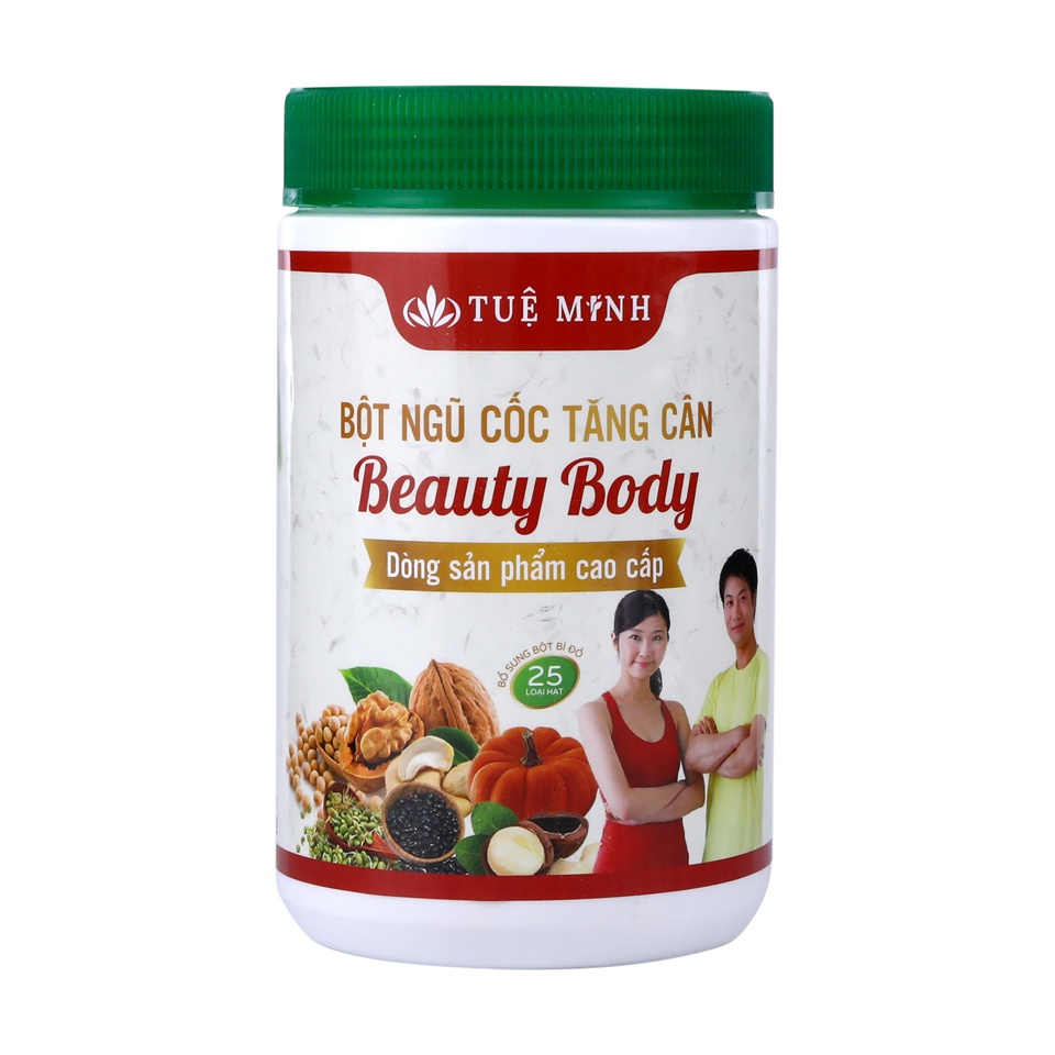 Ngũ cốc tăng cân Tuệ Minh Beauty Body, ngũ cốc tăng cân cho người gầy 500g