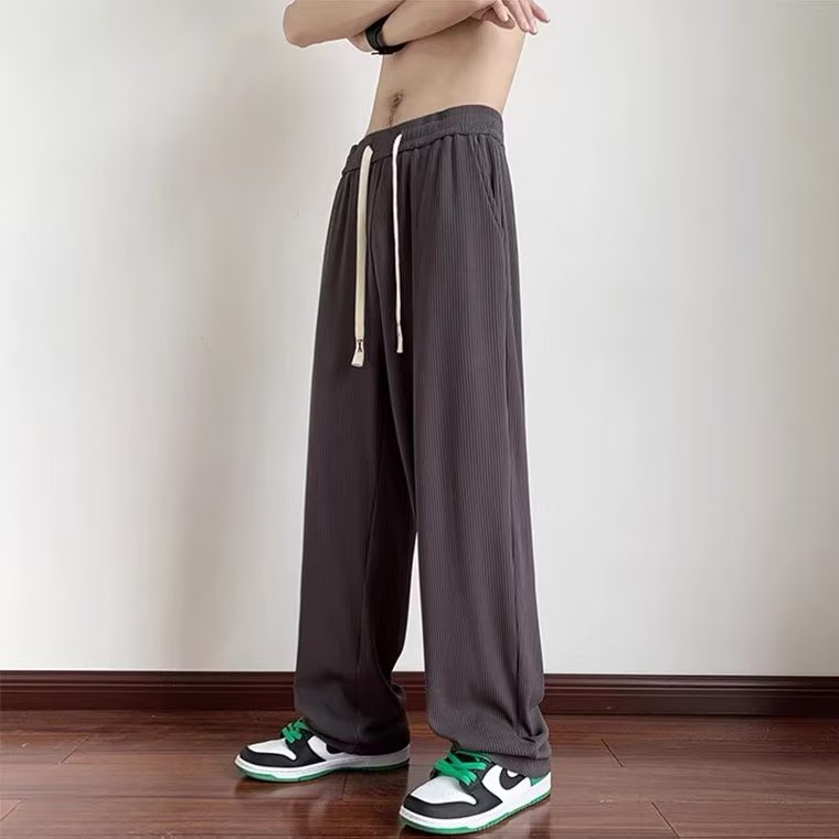 Quần Thể Thao Dây Rút Dáng Suông Thời Trang Mùa Hè Hàn Quốc Cho Nam Size M-3XL