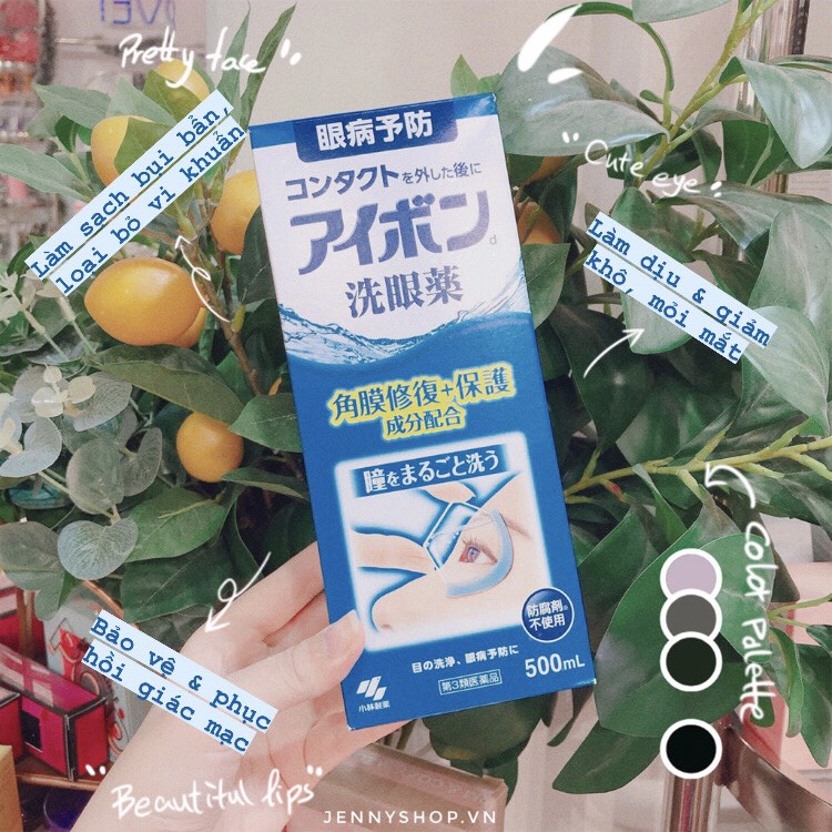 Nước Rửa Mắt Eyebon W Vitamin Kobayashi Premium