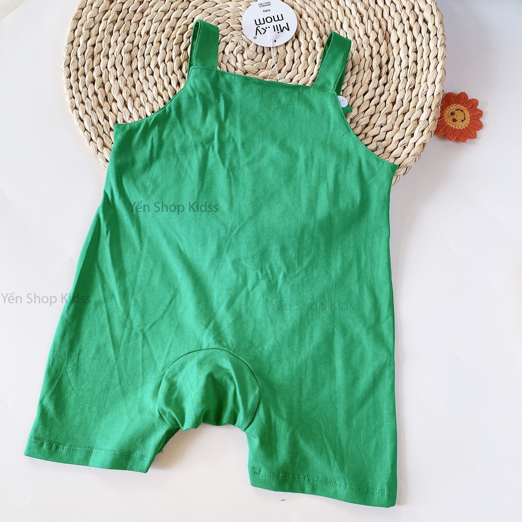 Sale !!! Bộ Body  2 Dây Dạng Yếm Chất Cotton 100 % Họa Tiết Quả Cho Bé_Super Sale (1375)