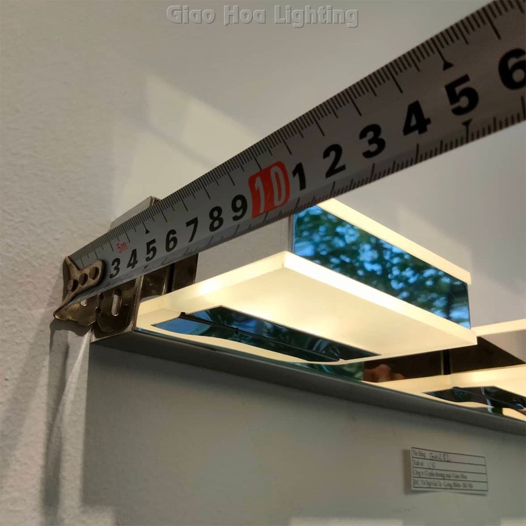 Đèn Led trang trí gắn tường rọi gương, soi tranh inox kiểu dáng hiện đại, sang trọng GH282