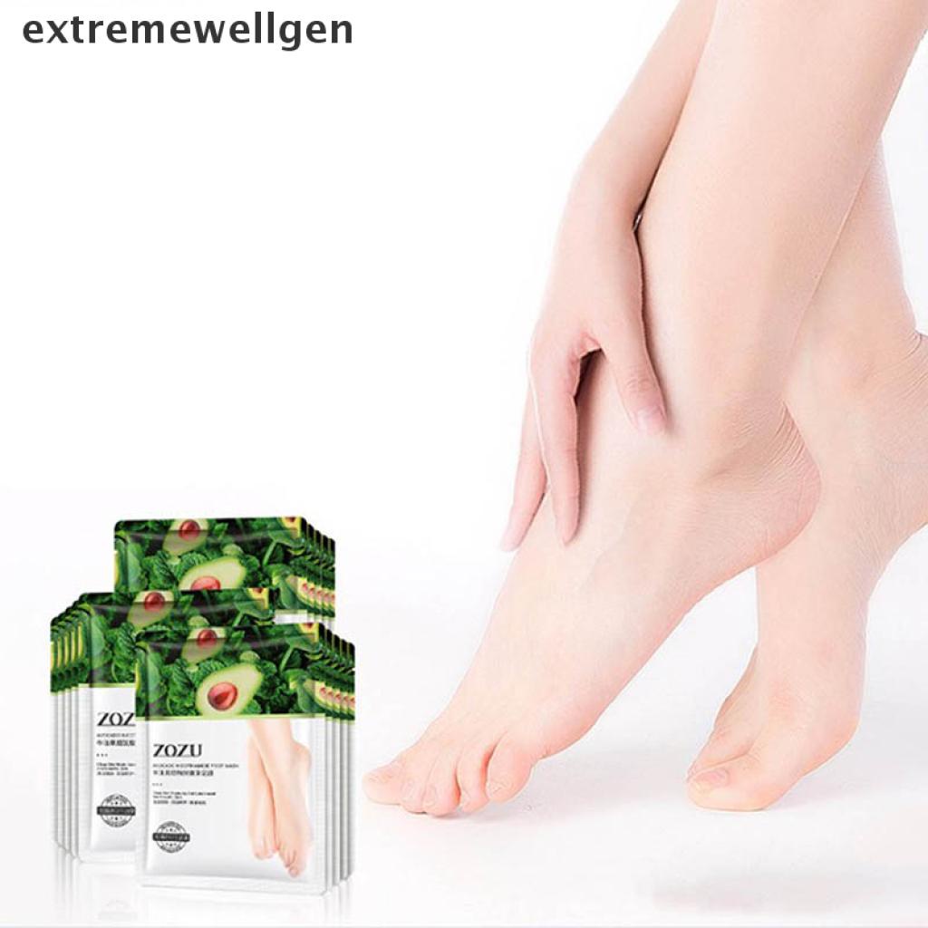 (Hàng Mới Về) Set 2 Mặt Nạ Dưỡng Ẩm Làm Trắng Da Tay / Chân Tiện Dụng | BigBuy360 - bigbuy360.vn